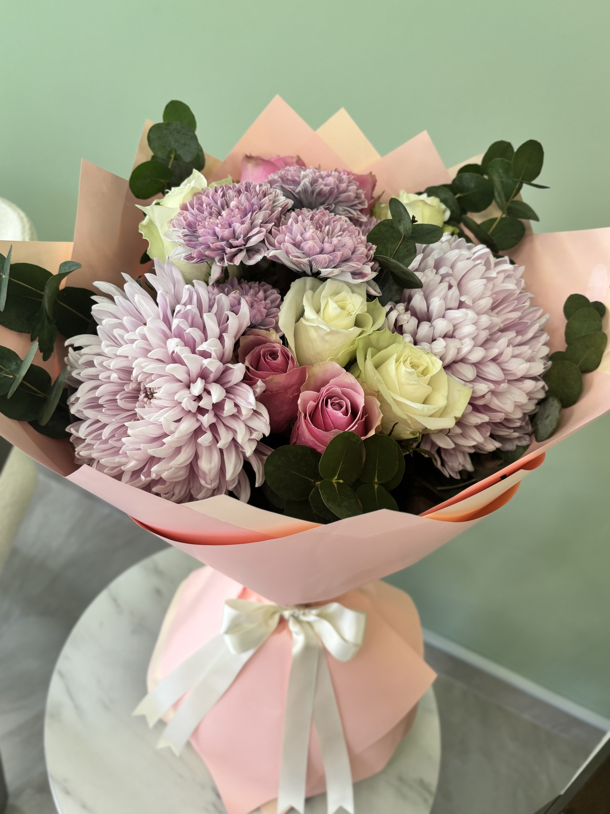 Kasımpatı Gül Buketi